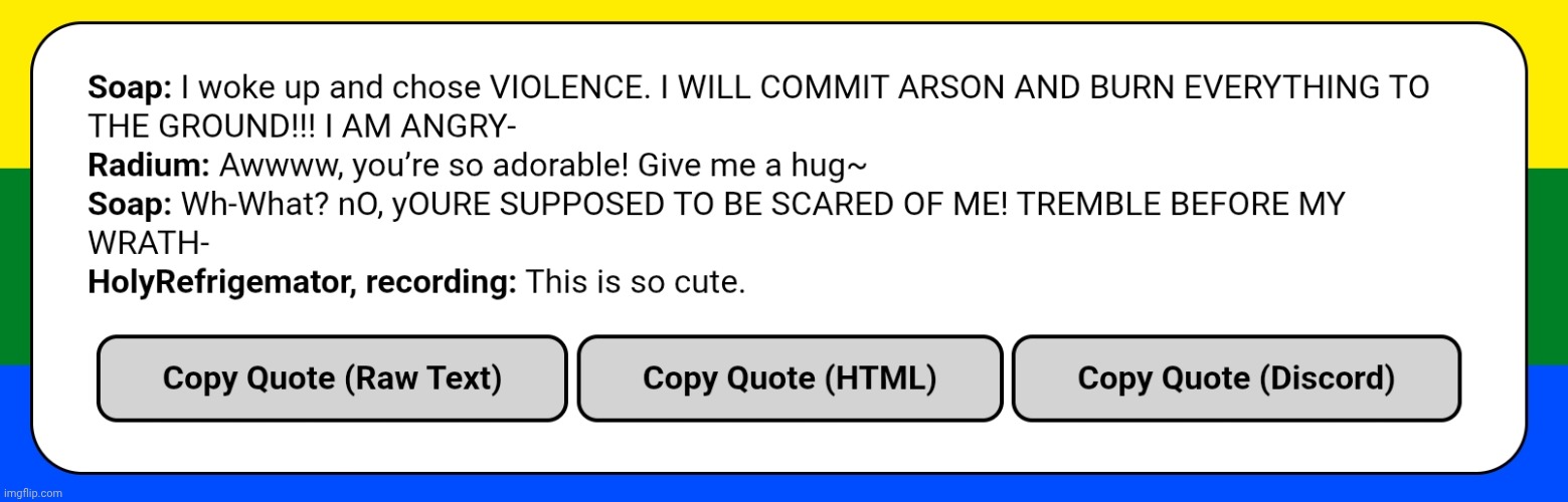 new otp found (incorrect quote 2) | made w/ Imgflip meme maker