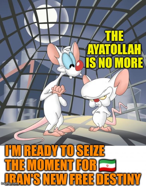 The Ayatollah is no more | THE AYATOLLAH IS NO MORE; I'M READY TO SEIZE THE MOMENT FOR 🇮🇷 IRAN'S NEW FREE DESTINY | image tagged in iran,freedom,war,destiny,courage | made w/ Imgflip meme maker