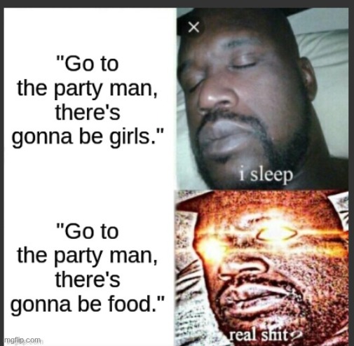 image tagged in food,sleeping shaq | made w/ Imgflip meme maker