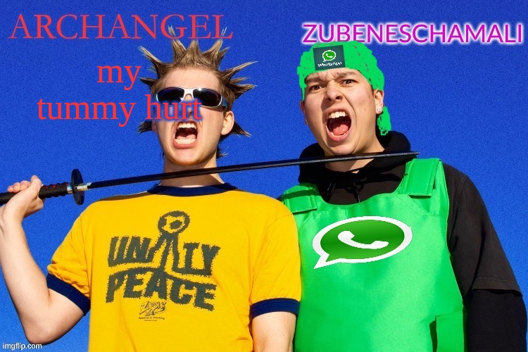 our new temp | my tummy hurt | made w/ Imgflip meme maker