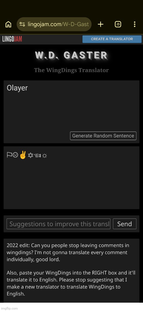 made w/ Imgflip meme maker