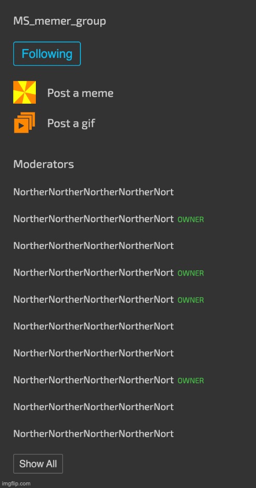 New MSMG mod list revealed fr | made w/ Imgflip meme maker