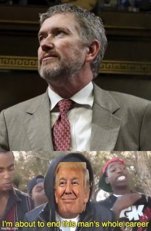 Going After Massie | image tagged in thomas massie,i m about to end this man s whole career | made w/ Imgflip meme maker