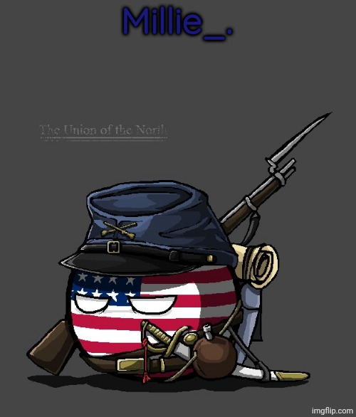 Millie's Union of the North Announcement template Blank Meme Template