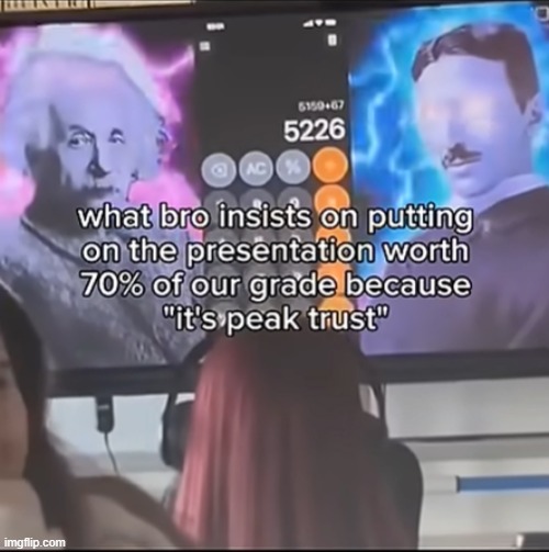 never again | image tagged in albert einstein,shitpost | made w/ Imgflip meme maker