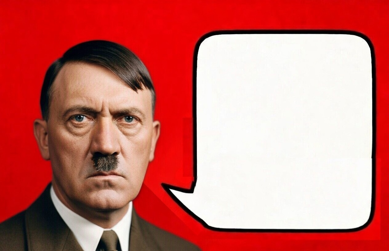 High Quality Hitler Blank Meme Template