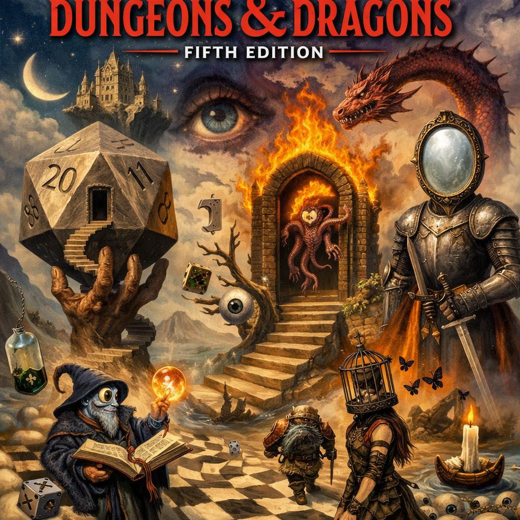 Dungeons & Dragons Fifth Edition Blank Meme Template