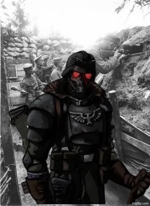 image tagged in world war one trench | made w/ Imgflip meme maker