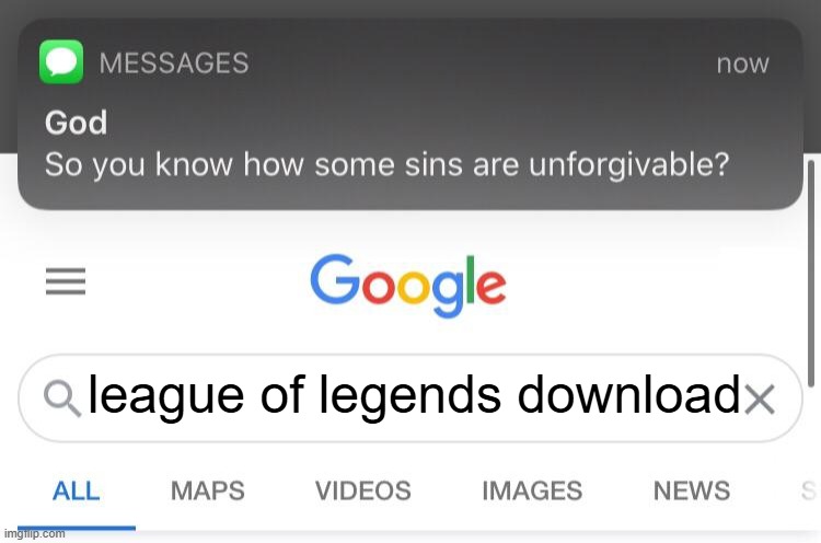 Day 469 of Arcane memes until the next season/series comes out. | league of legends download | image tagged in so you know how some sins are unforgivable,arcane | made w/ Imgflip meme maker
