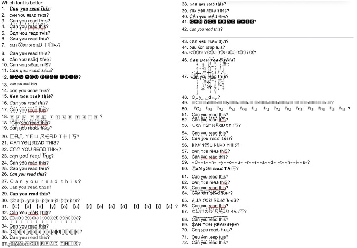What font is better? | image tagged in memes | made w/ Imgflip meme maker