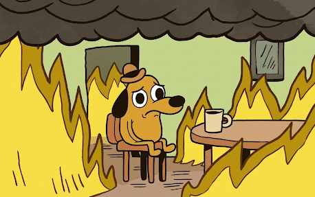 My Drink is Too Hot Blank Meme Template