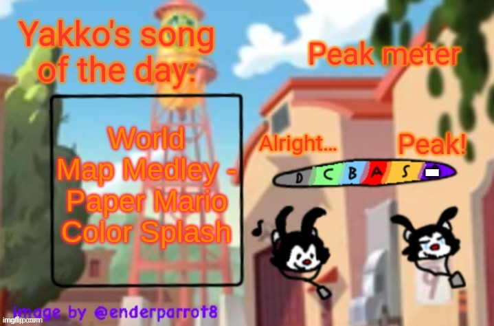 if yall actually listen to this start at 0:39 on the video I link in the comments | World Map Medley - Paper Mario Color Splash; - | image tagged in song of te dae | made w/ Imgflip meme maker