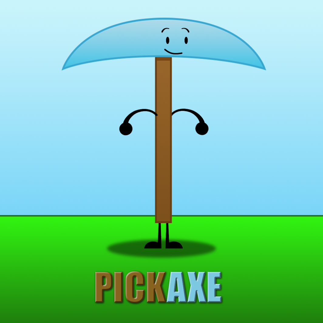 High Quality Pickaxe Voting Screen Blank Meme Template