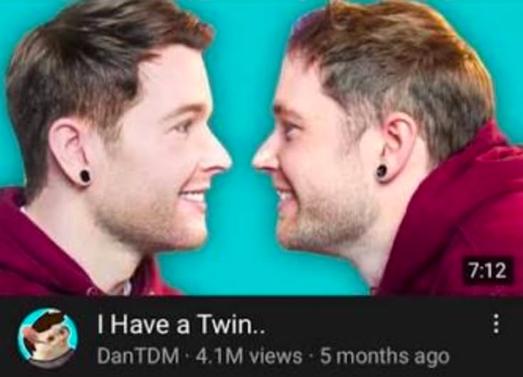 I Have A Twin.. Blank Meme Template