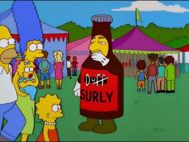 drink duff Blank Meme Template
