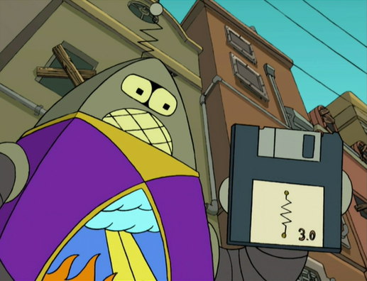 Preachbot disk Blank Meme Template