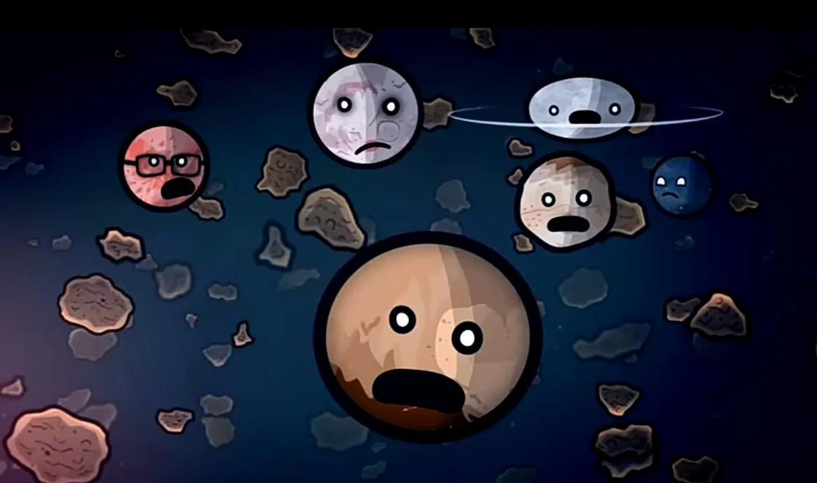 Dwarf Planets Blank Meme Template