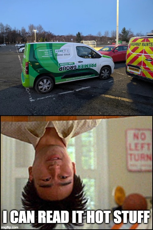 What Service? | I CAN READ IT HOT STUFF | image tagged in long duck dong upside down | made w/ Imgflip meme maker