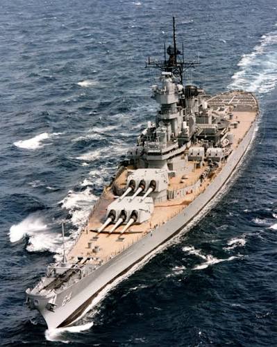Iowa class battleship Blank Meme Template