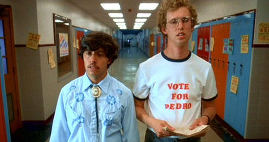 Vote for Pedro Blank Meme Template