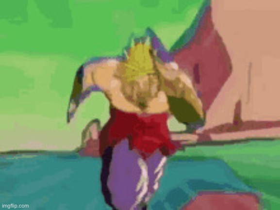 Go broly go go | image tagged in go broly go go | made w/ Imgflip meme maker