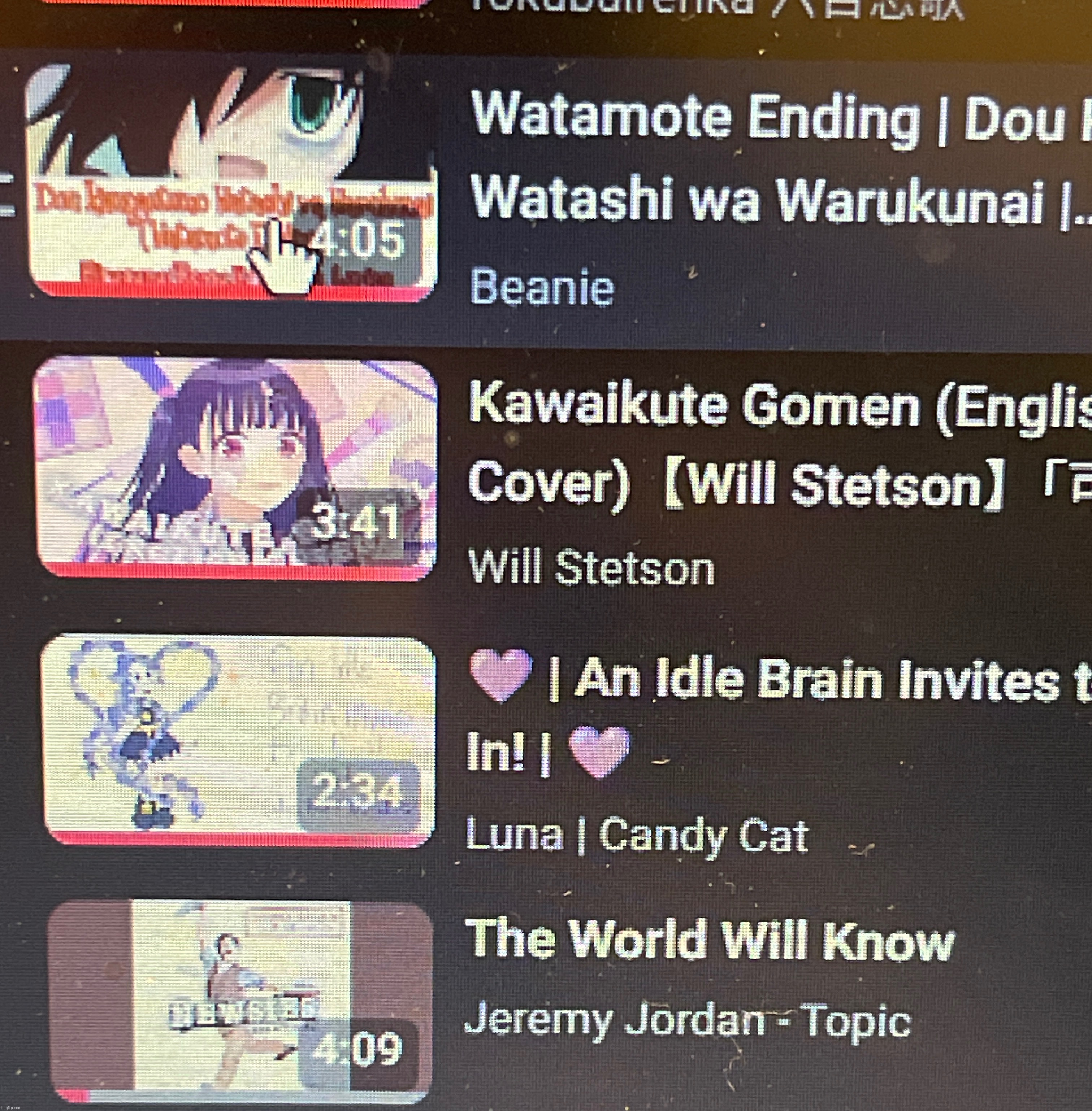 on a scale of 1 to bill cipher, how random is my playlist | made w/ Imgflip meme maker