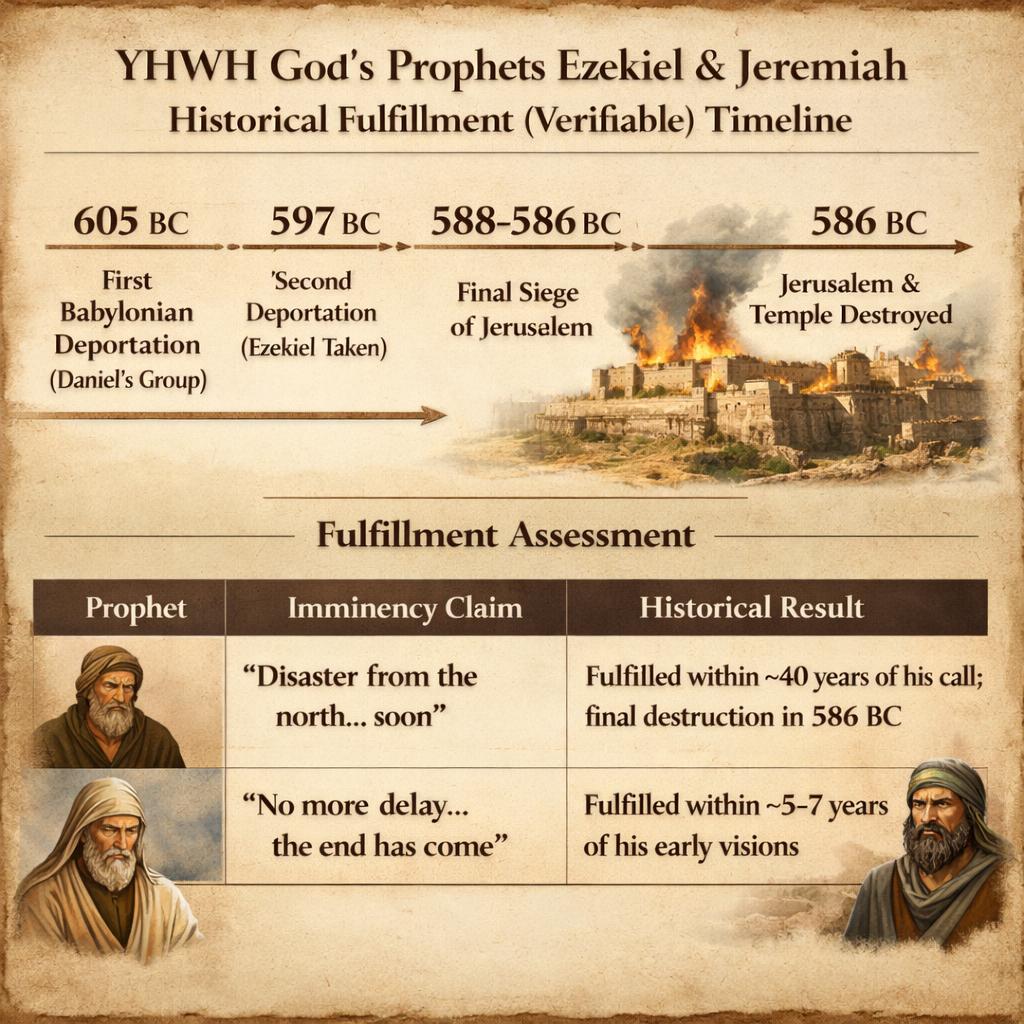 YHWH God’s prophets Ezekiel-Jeremiah Historical Fulfillment (Ver Blank Meme Template