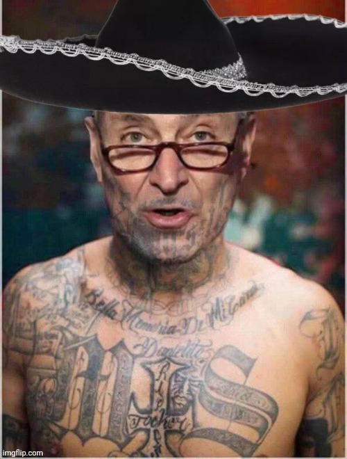 Cuck Scummer ms13 Sombrero Blank Meme Template