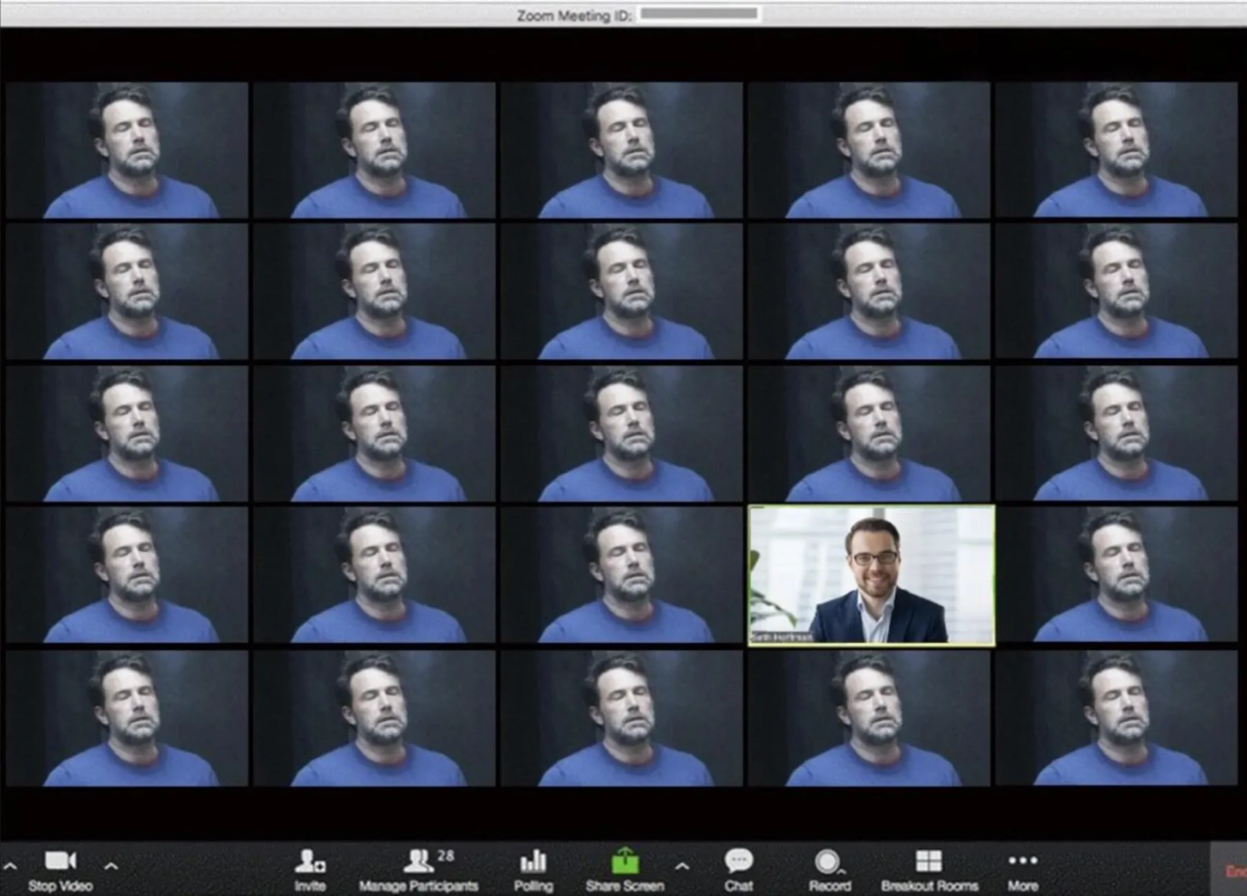 ben affleck stress Blank Meme Template