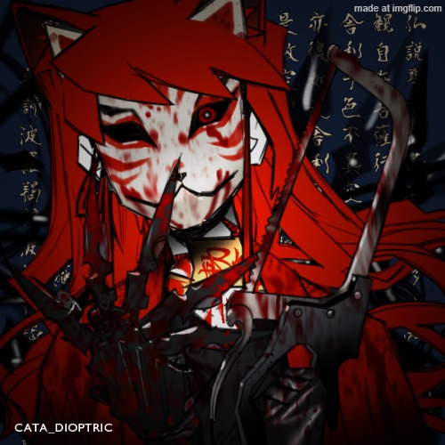 dark kitsune dragnoc (Saw) | image tagged in dark kitsune dragnoc saw | made w/ Imgflip meme maker