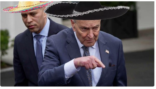 Cuck Scummer & Guacheem Jeffries Blank Meme Template