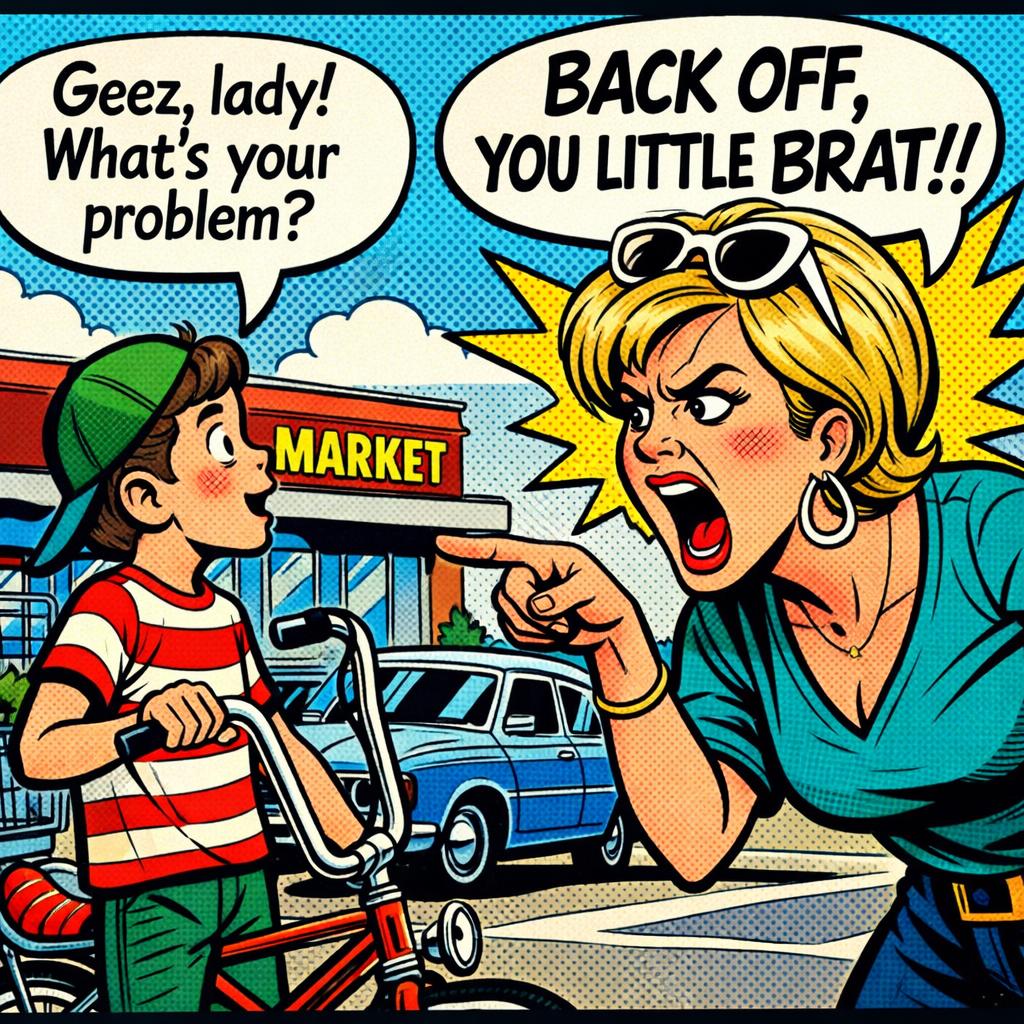 when a 67 kid meet a karren Blank Meme Template