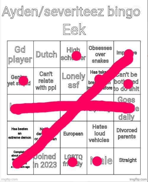 Ayden/severiteez bingo | image tagged in ayden/severiteez bingo | made w/ Imgflip meme maker
