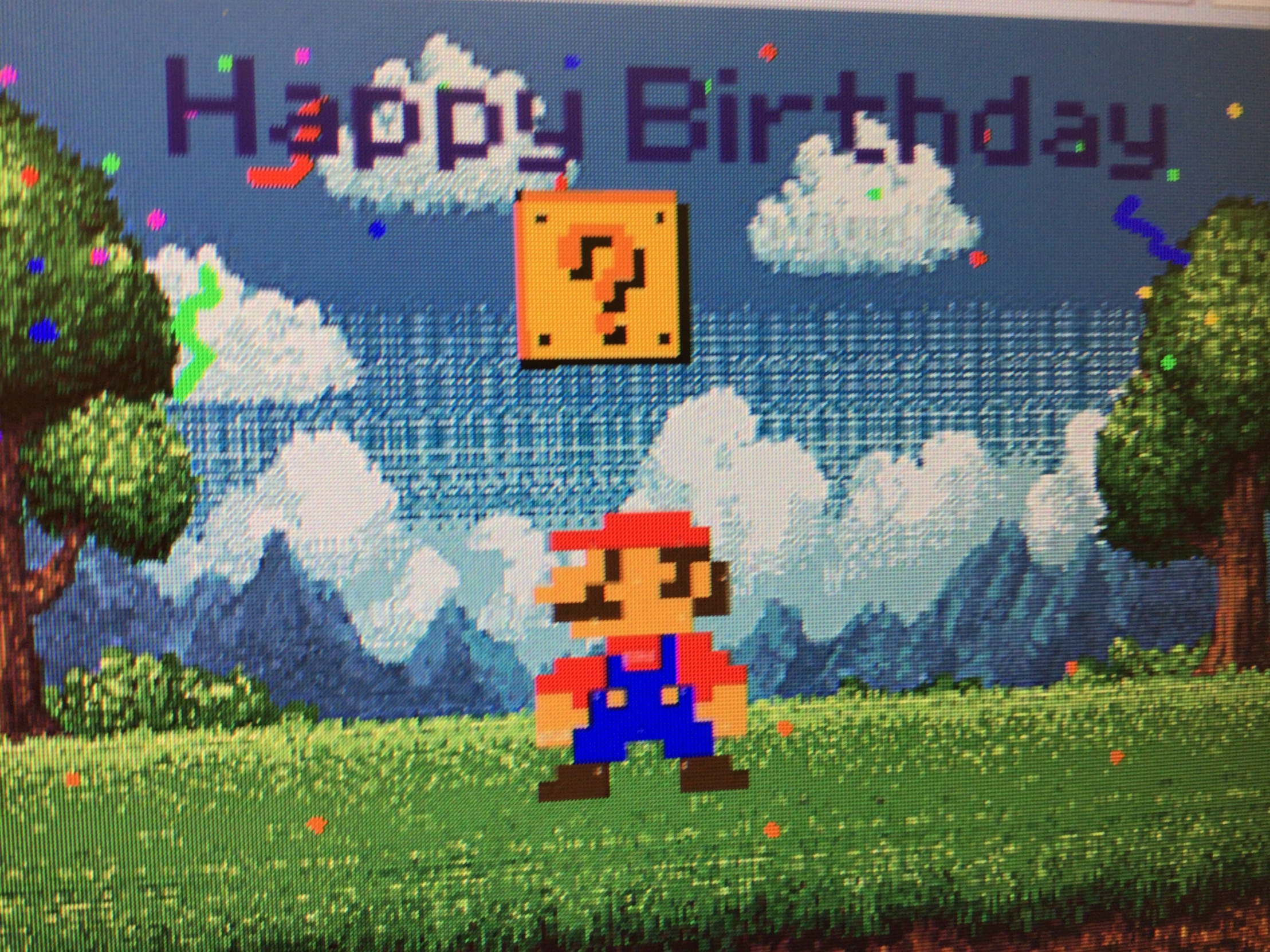 mario Blank Meme Template