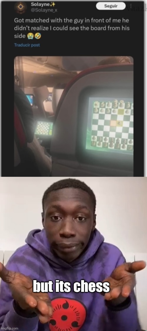 if it was pokemon tcg things would be different... | but its chess | image tagged in khaby lame obvious,chess,plane,airplane,video games,people | made w/ Imgflip meme maker