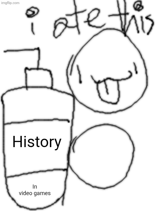 I ate this meme | History In video games | image tagged in i ate this meme | made w/ Imgflip meme maker