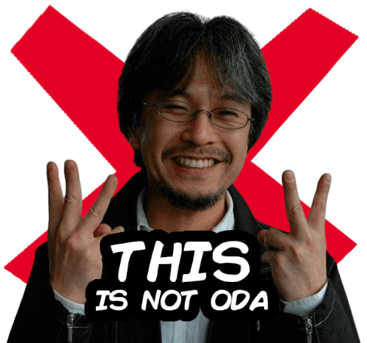 Eiji Aonuma is NOT Eiichiro Oda Blank Meme Template