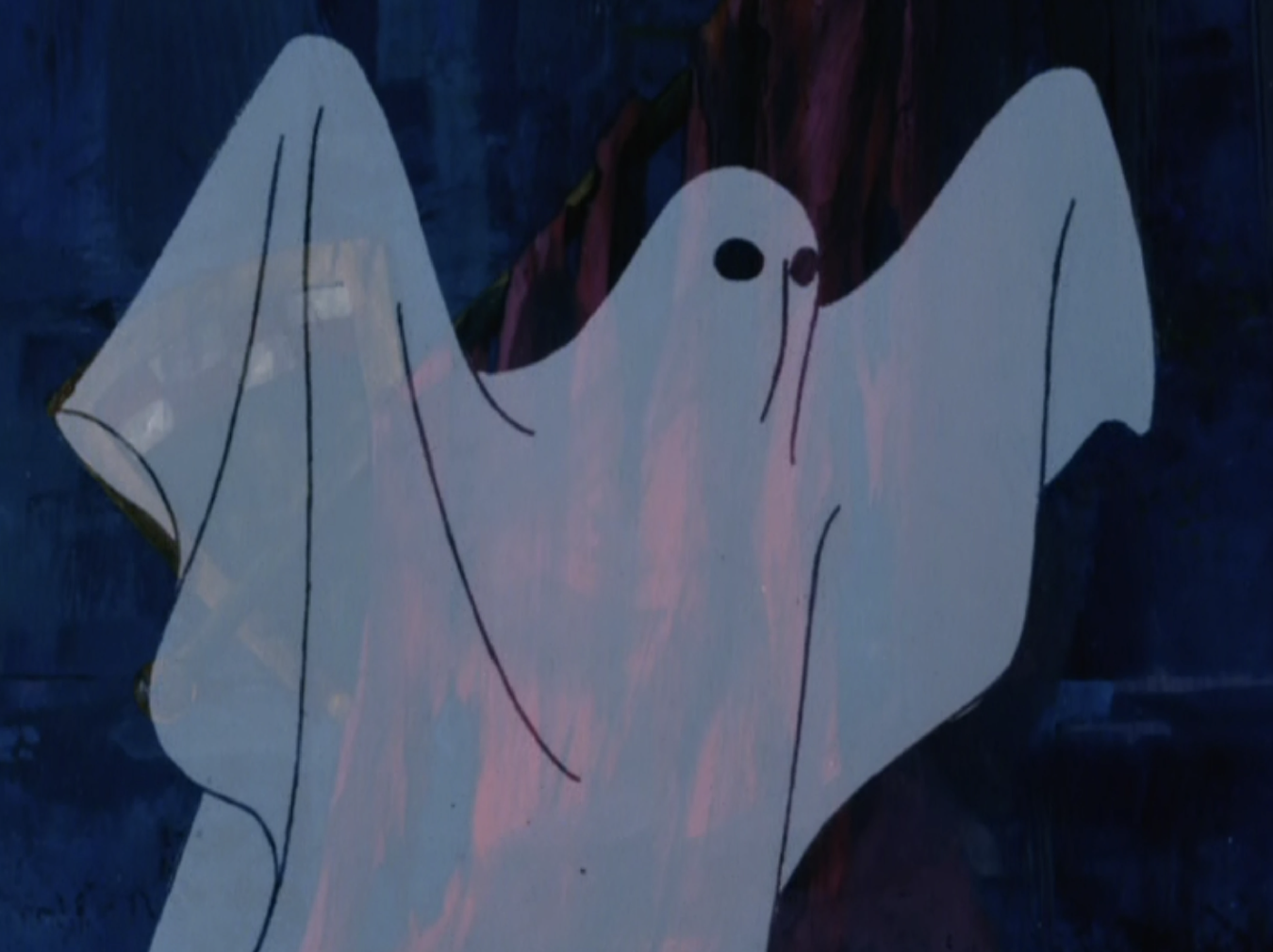 spooky ghos scooby dooby doo Blank Meme Template