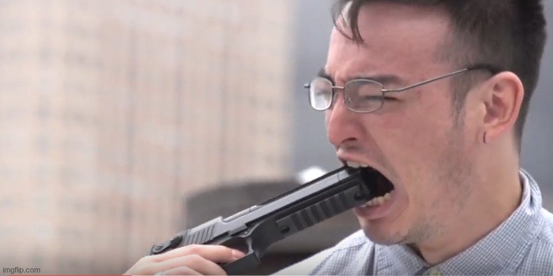 Shoot in mounth cry | image tagged in shoot in mounth cry | made w/ Imgflip meme maker