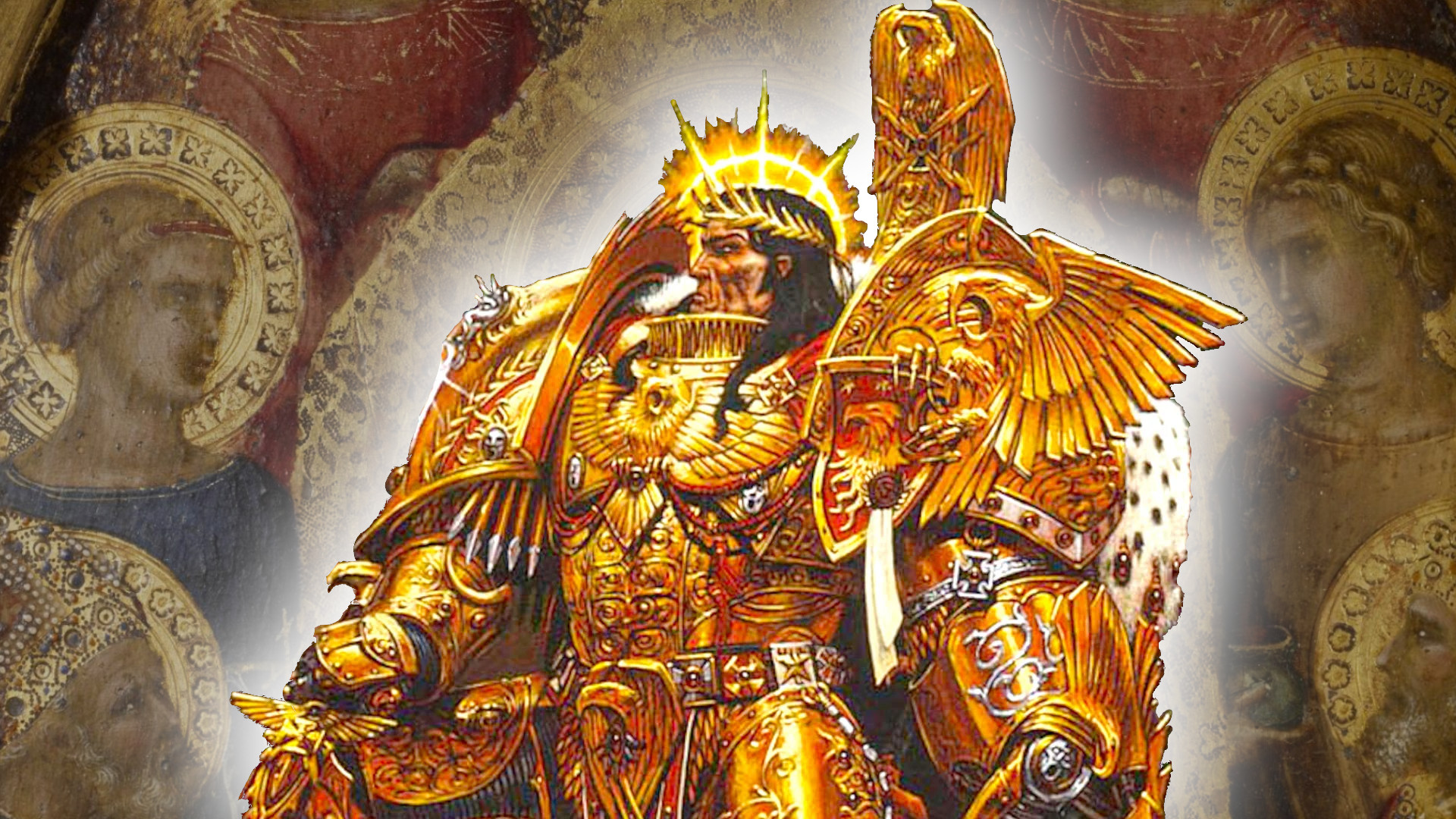 Emperor of Mankind Blank Meme Template