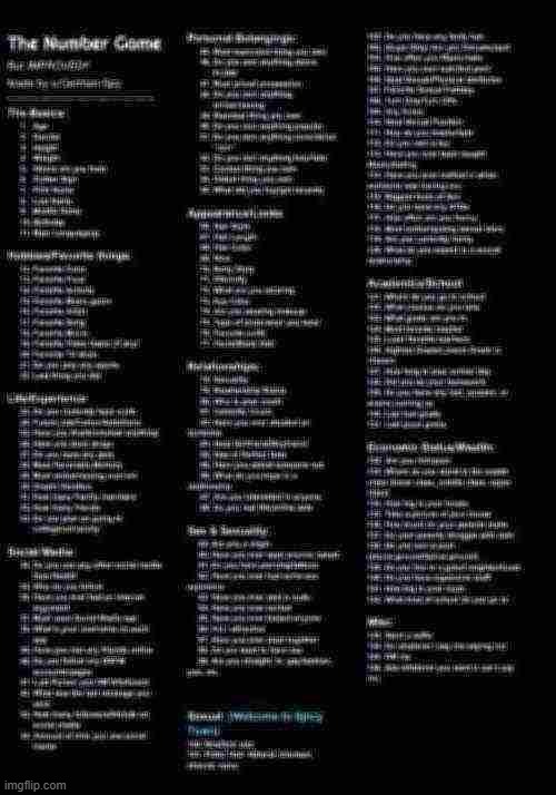 . | image tagged in the number game | made w/ Imgflip meme maker