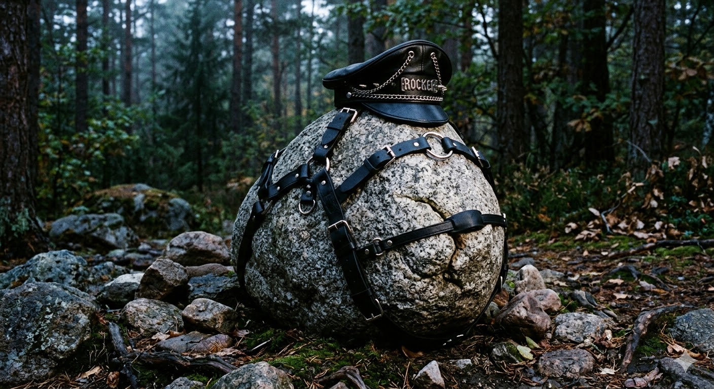 High Quality BDSM Rock Blank Meme Template