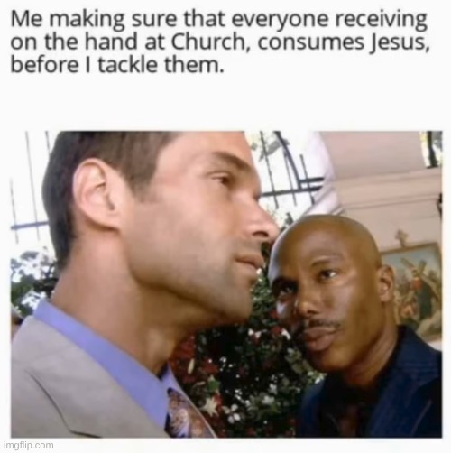 Ngl if someone walks off without putting it in their mouth, there's gonna be a problem. | made w/ Imgflip meme maker