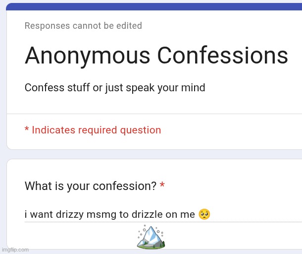 🏔 | made w/ Imgflip meme maker