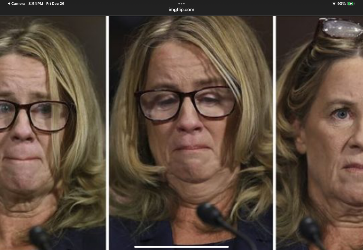 High Quality States of Denial Blank Meme Template