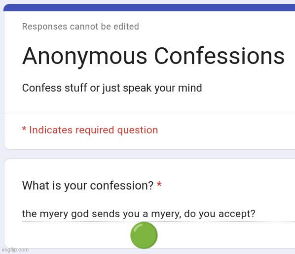 🟢 | made w/ Imgflip meme maker