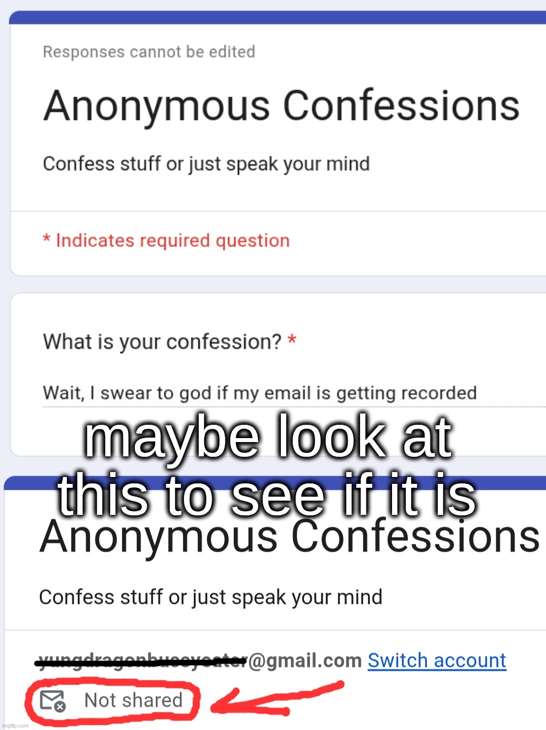 maybe look at this to see if it is | made w/ Imgflip meme maker