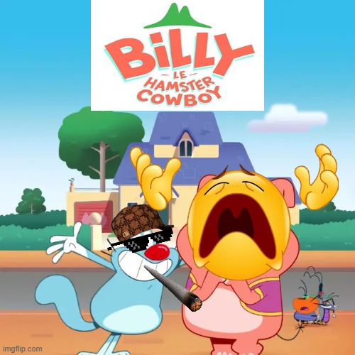 Def not reskinned Oggy season 8 (i'm excited for season 9) | image tagged in oggy and the cockroaches | made w/ Imgflip meme maker