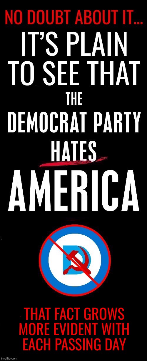 It started long before Trump became president | THAT FACT GROWS 
MORE EVIDENT WITH 
EACH PASSING DAY | image tagged in political meme,no doubt,democratic party,haters,america,thats a fact | made w/ Imgflip meme maker