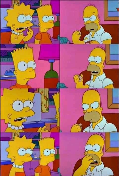 Homer pero el auto está bien Blank Meme Template